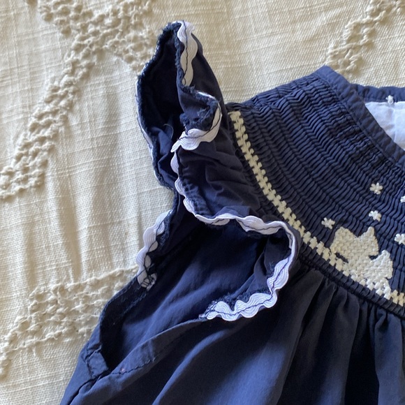 Lil Cactus Smocked Sleeveless Nativity Dress | Sz 2T - Picture 3 of 6